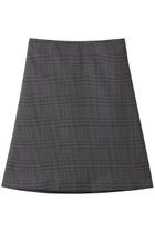 【ジェイドット/j.】のグレンチェックウールミディアムスカート 人気、トレンドファッション・服の通販 founy(ファニー) ファッション Fashion レディースファッション Fashion for Women スカート Skirts ロングスカート Long Skirts / Maxi & Midi Skirts ジャケット Jacket, Outerwear セットアップ Set-Up, Coordinated Outfit チェック Check, Plaid, Tartan ロング Long, Long-Length エレガント 上品 Elegant 台形 A-Line, Trapezoid Shape thumbnail グレー|ID: prp329100004911232 ipo3291000000036802097