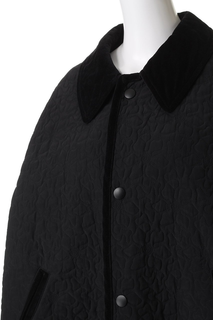 【オブラダ/Oblada】のフラワーエンブロイダリーコート 人気、トレンドファッション・服の通販 founy(ファニー) 　ファッション　Fashion　レディースファッション　Fashion for Women　アウター　Coat / Outerwear Collection　コート・ロングコート・ピーコート　Long Coats, Peacoats & More　おすすめ　Recommended / Our Picks　キルティング　Quilted, Quilting　フェミニン　Feminine, Girly　リラックス　Relax, Relaxed Fit　ロング　Long, Long-Length　エレガント 上品　Elegant　other-5|ID: prp329100004911246 ipo3291000000036802211