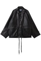 【メゾンスペシャル/MAISON SPECIAL】の【UNISEX】SHEEPレザーフロントボタンシングルジャケット 人気、トレンドファッション・服の通販 founy(ファニー) ファッション Fashion レディースファッション Fashion for Women アウター Coat / Outerwear Collection レディースジャケット・軽アウター Jackets ユニセックス Unisex, Genderless ジャケット Jacket, Outerwear ビンテージ Vintage, Retro Style エレガント 上品 Elegant thumbnail BLK(ブラック)|ID: prp329100004911256 ipo3291000000036802323