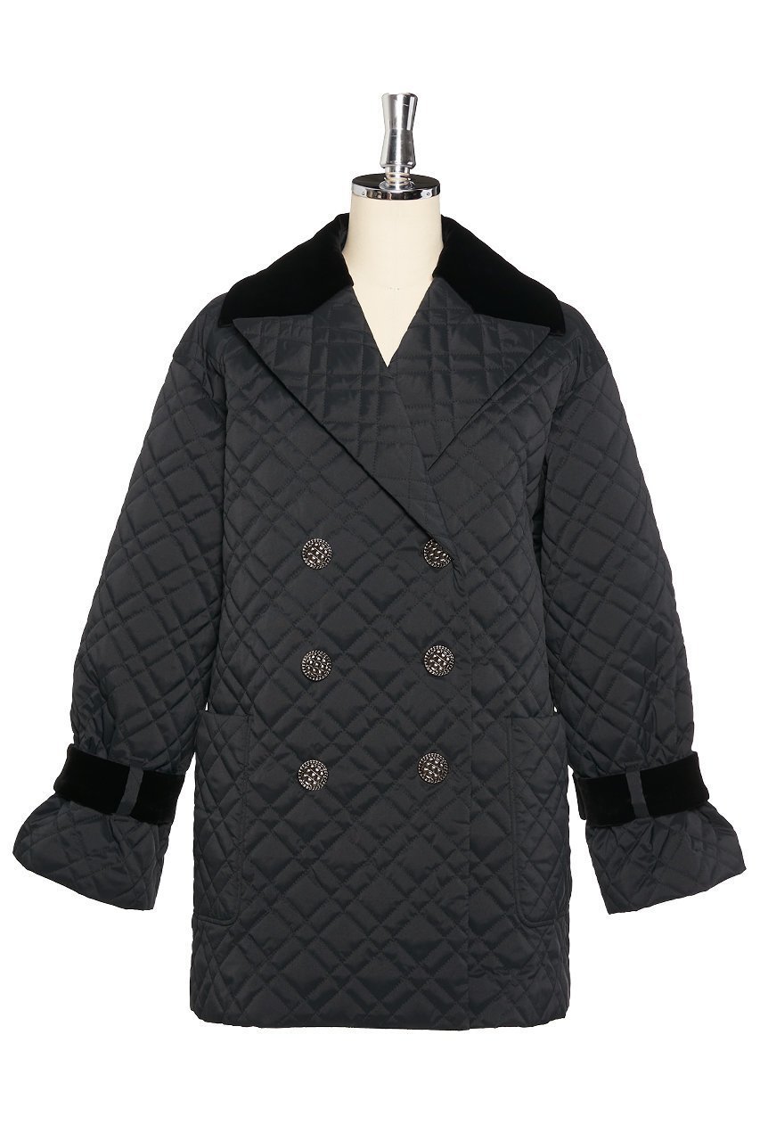 【デイジーリン/DAISY LIN】のキルティングコート “Uptown Lady” 人気、トレンドファッション・服の通販 founy(ファニー) 　ファッション　Fashion　レディースファッション　Fashion for Women　アウター　Coat / Outerwear Collection　コート・ロングコート・ピーコート　Long Coats, Peacoats & More　インナー　Innerwear　洗える　Machine Washable　キルティング　Quilted, Quilting　スマート　Smart, Elegant　ダウン　Down, Puffer　フォルム　Silhouette, Form　ポケット　Pocket, Pocket Detail　リュクス　Luxury, Elegant, High-End, Chic　冬　Winter / This Winter　other-3|ID: prp329100004911260 ipo3291000000036802405