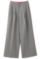 【エコアルフ/ECOALF】のACT リラックス パンツ 【日本限定】 人気、トレンドファッション・服の通販 founy(ファニー) ファッション Fashion レディースファッション Fashion for Women パンツ Pants & Trousers おすすめ Recommended / Our Picks セットアップ Set-Up, Coordinated Outfit ドレープ Drape, Draping Fabric ブロッキング Color Blocking, Panel Design リラックス Relax, Relaxed Fit エレガント 上品 Elegant thumbnail グレー|ID: prp329100004911271 ipo3291000000036802540