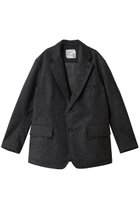 【フェニックス/Phenix / MEN】の【MEN】【Phenix by TAKAHIRO MIYASHITA】TKMT - JACKET TYPE P-009C 人気、トレンドファッション・服の通販 founy(ファニー) ファッション Fashion メンズファッション Fashion for Men ジャケット Jacket, Outerwear ツイード Twill, Twill Weave thumbnail black|ID: prp329100004911282 ipo3291000000036802650