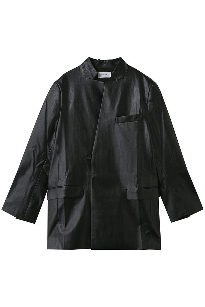 【フォーラム/FOURAM】のEMBOSS FAUX LEATHER JACKET インテリア・キッズ・メンズ・レディースファッション・服の通販 founy(ファウニー) https://founy.com/ ファッション Fashion レディースファッション Fashion for Women アウター Coat / Outerwear Collection レディースジャケット・軽アウター Jackets おすすめ Recommended / Our Picks エレガント 上品 Elegant ジャケット Jacket, Outerwear トレンド Trend, Trending Now フェイクレザー Faux Leather, PU Leather フェミニン Feminine, Girly リュクス Luxury, Elegant, High-End, Chic |ID: prp329100004911299 ipo3291000000036802921