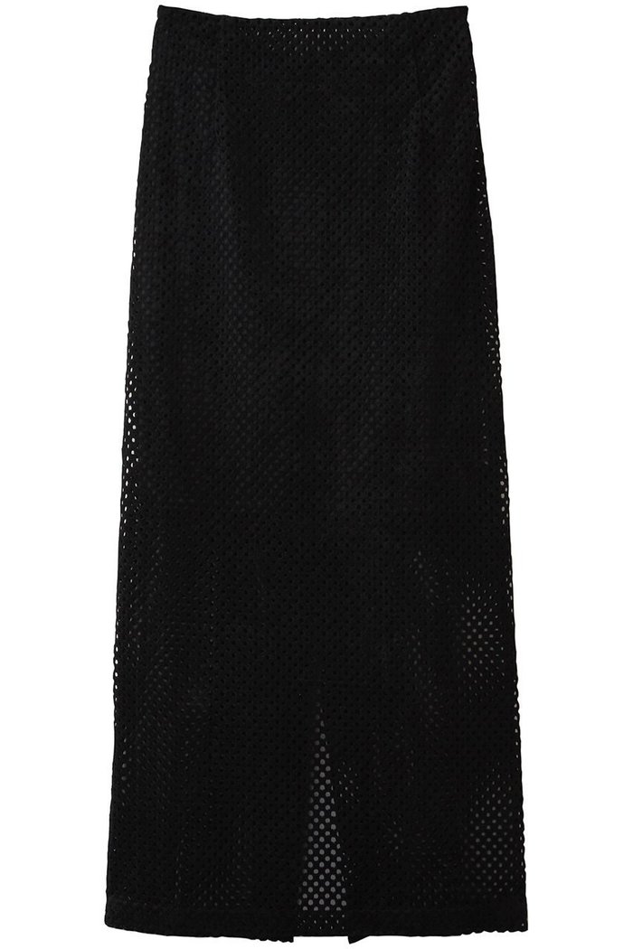 【フォーラム/FOURAM】のPUNCHING FLOCK SKIRT インテリア・キッズ・メンズ・レディースファッション・服の通販 founy(ファニー) https://founy.com/ ファッション Fashion レディースファッション Fashion for Women スカート Skirts ロングスカート Long Skirts / Maxi & Midi Skirts スリット Slit, Slit Detail ファブリック Fabric, Textile ロング Long, Long-Length |ID: prp329100004911300 ipo3291000000036802954