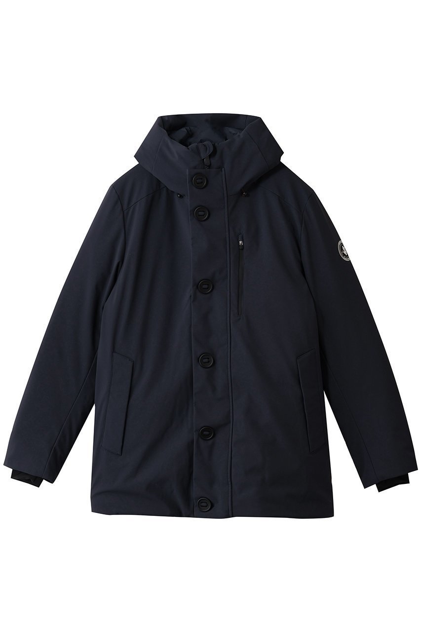 【セイブ ザ ダック/SAVE THE DUCK / MEN】の【MEN】RONAN P39340M SMEG/フーディーフロントボタンジャケット インテリア・キッズ・メンズ・レディースファッション・服の通販 founy(ファニー) 　ファッション　Fashion　メンズファッション　Fashion for Men　アウトドア　Outdoor Clothing　ショート　Short, Short Length　スタイリッシュ　Stylish, Fashionable　ビジネス 仕事 通勤　Business / Work / Commuting　ネイビーブルー|ID: prp329100004911315 ipo3291000000036803155