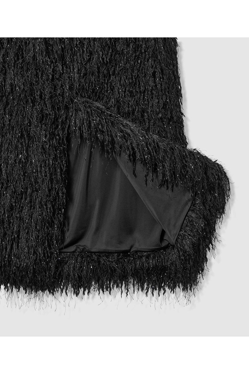 【アルアバイル/allureville】のフェザーナロースカート 人気、トレンドファッション・服の通販 founy(ファニー) 　ファッション　Fashion　レディースファッション　Fashion for Women　スカート　Skirts　ロングスカート　Long Skirts / Maxi & Midi Skirts　おすすめ　Recommended / Our Picks　シンプル　Simple, Minimal　ジャケット　Jacket, Outerwear　セットアップ　Set-Up, Coordinated Outfit　パーティ　Party, Party Style　ビスチェ　Bustier, Corset Top　ロング　Long, Long-Length　other-5|ID: prp329100004911319 ipo3291000000036803197