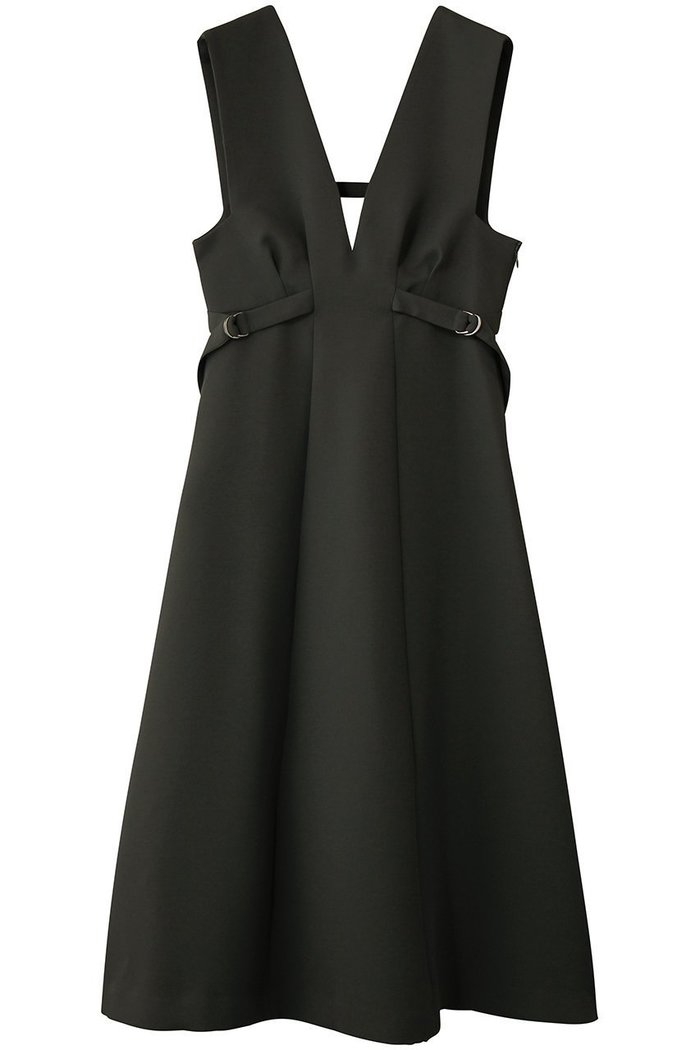 【ランバン オン ブルー/LANVIN en Bleu】のダブルクロスジャンバースカート インテリア・キッズ・メンズ・レディースファッション・服の通販 founy(ファウニー) https://founy.com/ ファッション Fashion レディースファッション Fashion for Women スカート Skirts ワンピース Dresses スタイリッシュ Stylish, Fashionable ダブル Double, Double-Breasted チュニック Tunic, Long Top ロング Long, Long-Length |ID: prp329100004911351 ipo3291000000036803503