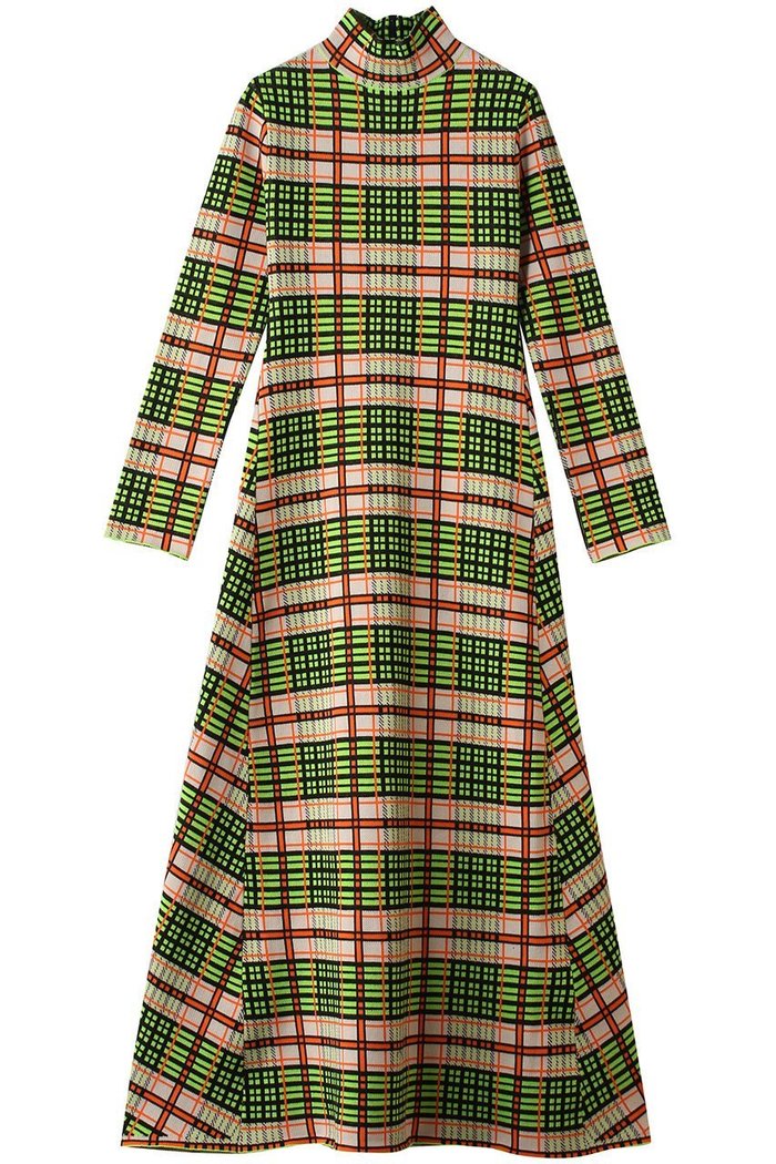【ナゴンスタンス/nagonstans】のknit dress インテリア・キッズ・メンズ・レディースファッション・服の通販 founy(ファウニー) https://founy.com/ ファッション Fashion レディースファッション Fashion for Women ワンピース Dresses フォーマル・パーティードレス・結婚式用ドレス Elegant & Casual Dresses チュニック Tunic Tops & Dresses チェック Check, Plaid, Tartan チュニック Tunic, Long Top ドレス Dress, One-Piece フィット Fit, Slim Fit ロング Long, Long-Length |ID: prp329100004911436 ipo3291000000036804264