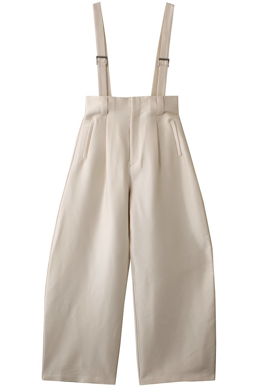 【メゾンスペシャル/MAISON SPECIAL】のCocoon Silhouette High Waist Pants/コクーンハイウエストパンツ インテリア・キッズ・メンズ・レディースファッション・服の通販 founy(ファニー) ファッション Fashion レディースファッション Fashion for Women パンツ Pants & Trousers オケージョン Occasion Wear サスペンダー Suspenders, Braces シンプル Simple, Minimal ストレッチ Stretch, Stretchy Fabric セットアップ Set-Up, Coordinated Outfit フォルム Silhouette, Form ラグジュアリー Luxury, Elegant エレガント 上品 Elegant IVR(アイボリー)|ID: prp329100004911463 ipo3291000000036804501