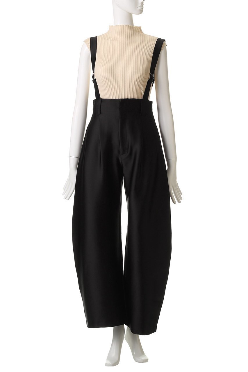 【メゾンスペシャル/MAISON SPECIAL】のCocoon Silhouette High Waist Pants/コクーンハイウエストパンツ 人気、トレンドファッション・服の通販 founy(ファニー) ファッション Fashion レディースファッション Fashion for Women パンツ Pants & Trousers オケージョン Occasion Wear サスペンダー Suspenders, Braces シンプル Simple, Minimal ストレッチ Stretch, Stretchy Fabric セットアップ Set-Up, Coordinated Outfit フォルム Silhouette, Form ラグジュアリー Luxury, Elegant エレガント 上品 Elegant other-2|ID: prp329100004911463 ipo3291000000036804502