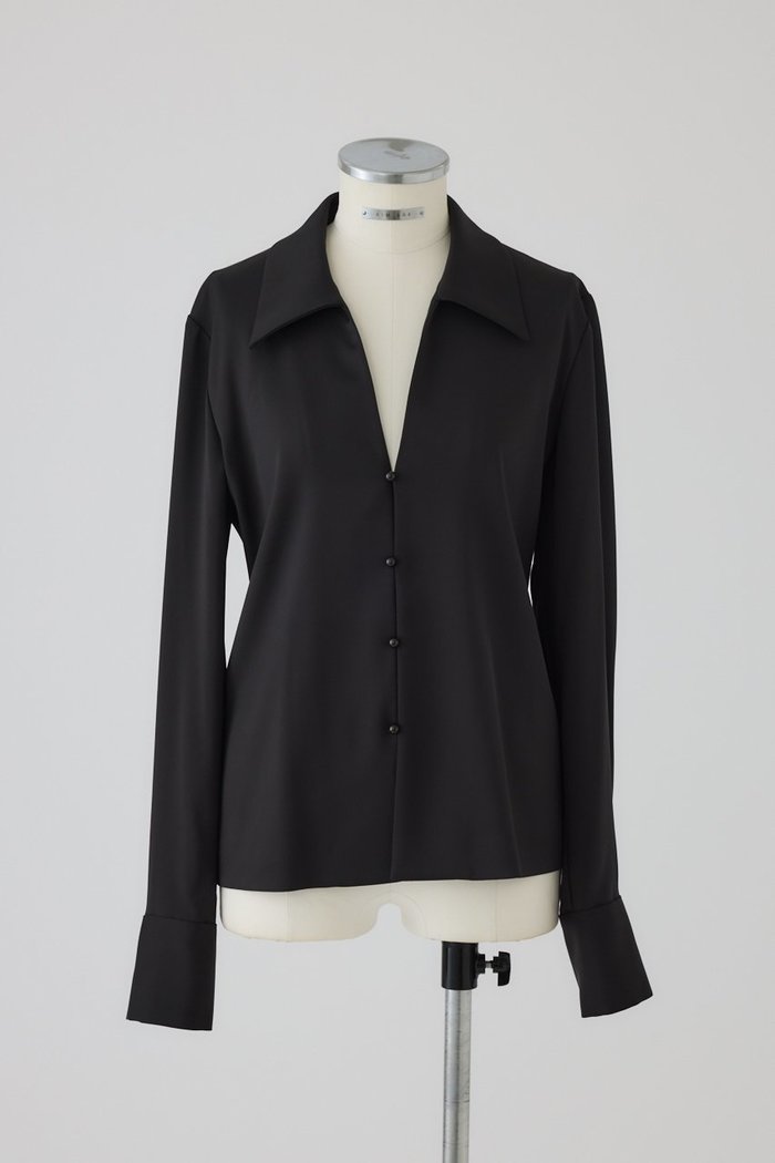 【リムアーク/RIM.ARK】のOpen collar slim SH JK/ジャケット インテリア・キッズ・メンズ・レディースファッション・服の通販 founy(ファウニー) https://founy.com/ ファッション Fashion レディースファッション Fashion for Women アウター Coat / Outerwear Collection レディースジャケット・軽アウター Jackets トップス・カットソー Cut & Sew Tops オケージョン Occasion Wear サテン Satin, Glossy Fabric ジャケット Jacket, Outerwear スリーブ Sleeve, Long Sleeve / Short Sleeve セットアップ Set-Up, Coordinated Outfit ダブル Double, Double-Breasted ラグジュアリー Luxury, Elegant ロング Long, Long-Length エレガント 上品 Elegant |ID: prp329100004911636 ipo3291000000036806239