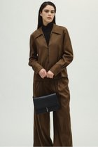 【リムアーク/RIM.ARK】のOpen collar slim SH JK/ジャケット ブラウン|ID: prp329100004911636 ipo3291000000036806244