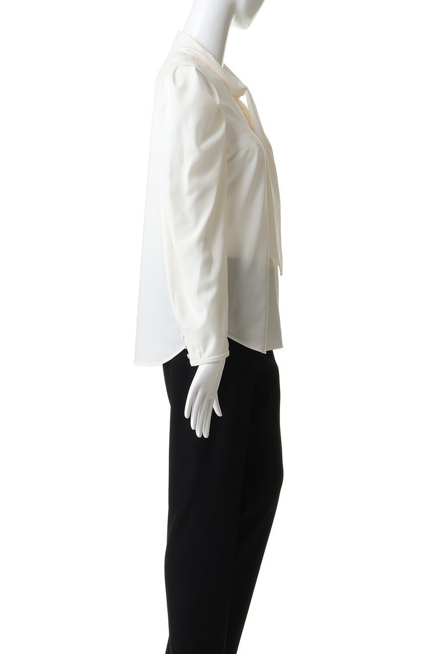 【デザイン ワークス/DESIGN WORKS】のバックサテンジョーゼットボウタイリボンブラウス 人気、トレンドファッション・服の通販 founy(ファニー) ファッション Fashion レディースファッション Fashion for Women トップス・カットソー Cut & Sew Tops シャツ・ブラウス・オフィスカジュアル Elegant Blouses & Button-Ups バッグ Bags オケージョン Occasion Wear ジャケット Jacket, Outerwear ストレッチ Stretch, Stretchy Fabric スリーブ Sleeve, Long Sleeve / Short Sleeve ドレープ Drape, Draping Fabric ロング Long, Long-Length エレガント 上品 Elegant 新作・新入荷 New Arrivals / New In ビジネス 仕事 通勤 Business / Work / Commuting other-3|ID: prp329100004911645 ipo3291000000036806309