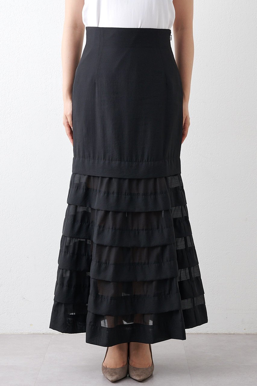 【ウィムガゼット/Whim Gazette】のオーガンジーマーメイドスカート4 人気、トレンドファッション・服の通販 founy(ファニー) ファッション Fashion レディースファッション Fashion for Women スカート Skirts ロングスカート Long Skirts / Maxi & Midi Skirts おすすめ Recommended / Our Picks オーガンジー Organza Fabric シンプル Simple, Minimal マーメイド Mermaid, Fishtail Silhouette ロング Long, Long-Length エレガント 上品 Elegant 再入荷 Restock / Back in Stock A/W・秋冬 Autumn/Winter other-7|ID: prp329100004911652 ipo3291000000036806391