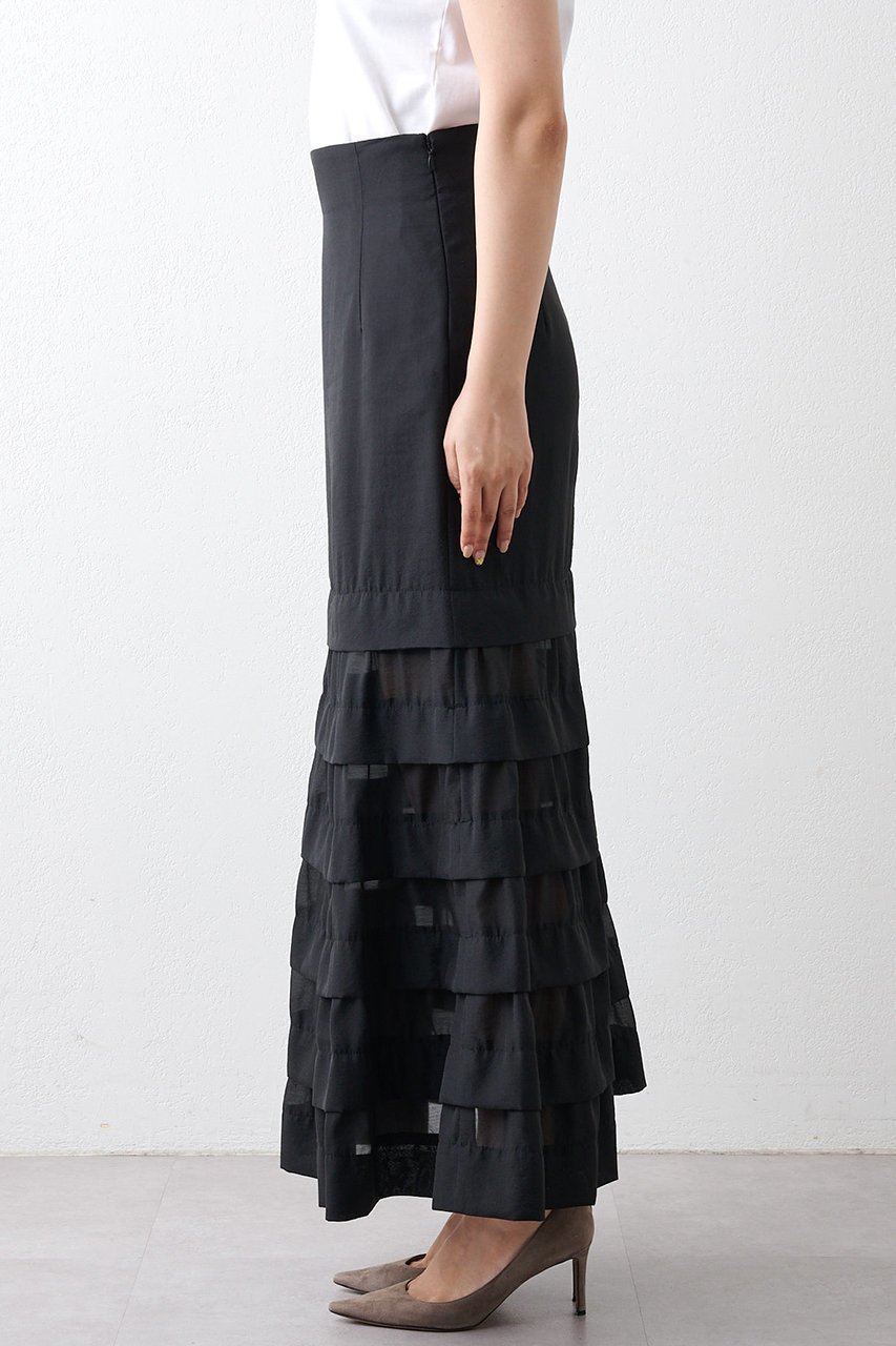 【ウィムガゼット/Whim Gazette】のオーガンジーマーメイドスカート4 人気、トレンドファッション・服の通販 founy(ファニー) ファッション Fashion レディースファッション Fashion for Women スカート Skirts ロングスカート Long Skirts / Maxi & Midi Skirts おすすめ Recommended / Our Picks オーガンジー Organza Fabric シンプル Simple, Minimal マーメイド Mermaid, Fishtail Silhouette ロング Long, Long-Length エレガント 上品 Elegant 再入荷 Restock / Back in Stock A/W・秋冬 Autumn/Winter other-8|ID: prp329100004911652 ipo3291000000036806395