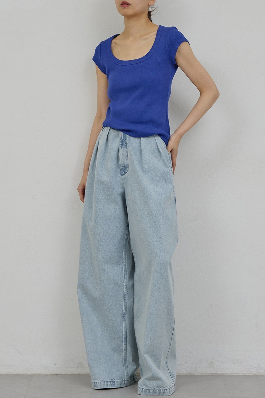 【ガリャルダガランテ/GALLARDAGALANTE】の【PEAS】【セットアップ対応】デニムグルカパンツ 人気、トレンドファッション・服の通販 founy(ファニー) 　ファッション　Fashion　レディースファッション　Fashion for Women　セットアップ　Matching Sets　レディースパンツ・ボトムス　Pants & Trousers / Bottoms　パンツ　Pants & Trousers　デニムパンツ・ジーンズ・美脚デニム　Denim Jeans & Pants　おすすめ　Recommended / Our Picks　ジャケット　Jacket, Outerwear　セットアップ　Set-Up, Coordinated Outfit　デニム　Denim, Jeans Material　パッチ　Patch, Appliqué　ミリタリー　Military, Army Style　ワイド　Wide, Wide Fit　other-2|ID: prp329100004911678 ipo3291000000036806603