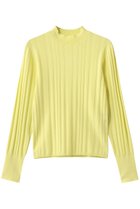 【アルアバイル/allureville】のストライプモックNC プルオーバー 人気、トレンドファッション・服の通販 founy(ファニー) ファッション Fashion レディースファッション Fashion for Women トップス・カットソー Cut & Sew Tops ニット Knit Tops & Sweaters カジュアルプルオーバー・ニットトップス Pullovers & Knit Tops / Casual Pullovers イエロー Yellow シンプル Simple, Minimal ストライプ Stripe, Striped Pattern スリット Slit, Slit Detail ベーシック Basic, Essential 春 Spring thumbnail ライトイエロー|ID: prp329100004911699 ipo3291000000036806770