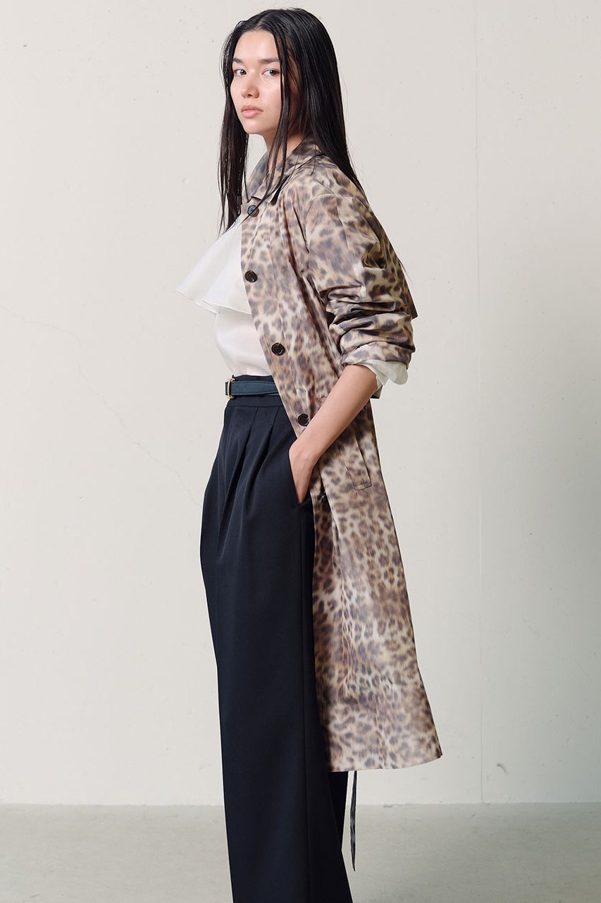 【ジェイドット/j.】のレオパードトレンチコート 人気、トレンドファッション・服の通販 founy(ファニー) ファッション Fashion レディースファッション Fashion for Women アウター Coat / Outerwear Collection コート・ロングコート・ピーコート Long Coats, Peacoats & More トレンチコート / 春秋の定番アウター Trench Coats エレガント 上品 Elegant クラシカル Classical, Vintage-Inspired トレンチ Trench, Trench Coat リボン Ribbon, Bow レオパード Leopard, Animal Print ロング Long, Long-Length other-8|ID: prp329100004911706 ipo3291000000036806843
