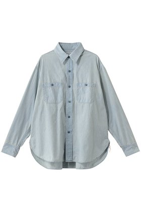 【セブン バイ セブン/SEVEN BY SEVEN / MEN】 【MEN】CHAMBRAY シャツ ロングスリーブ人気、トレンドファッション・服の通販 founy(ファニー) ファッション Fashion メンズファッション Fashion for Men インディゴ Indigo Denim スリーブ Sleeve, Long Sleeve / Short Sleeve バランス Balance, Style Balance モダン Modern, Contemporary リラックス Relax, Relaxed Fit ロング Long, Long-Length ワーク Workwear, Utility Style 定番 Standard, Basic Item 羽織 Haori, Light Jacket |ID:prp329100004911718