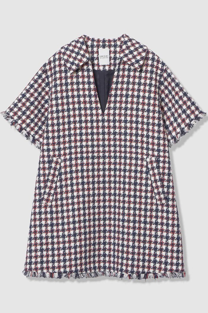 【アルアバイル/allureville】の【LOULOU WILLOUGHBY】トリコロールツイードワンピース インテリア・キッズ・メンズ・レディースファッション・服の通販 founy(ファウニー) https://founy.com/ ファッション Fashion レディースファッション Fashion for Women ワンピース Dresses チュニック Tunic Tops & Dresses チェック Check, Plaid, Tartan チュニック Tunic, Long Top ツイード Twill, Twill Weave フリンジ Fringe, Tassel 夏 Summer 春 Spring S/S・春夏 SS, Spring/Summer, Warm Season |ID: prp329100004911743 ipo3291000000036807123
