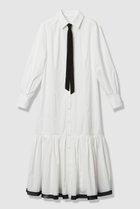 【アルアバイル/allureville】の【LOULOU WILLOUGHBY】メモリーツイルティアードシャツワンピース 人気、トレンドファッション・服の通販 founy(ファニー) ファッション Fashion レディースファッション Fashion for Women ワンピース Dresses シャツワンピース / 1枚で着映えコーデ Shirt Dresses チュニック Tunic Tops & Dresses オーガンジー Organza Fabric シャツワンピ Shirt Dress, Shirt One-Piece チュニック Tunic, Long Top ロング Long, Long-Length エレガント 上品 Elegant thumbnail ホワイト系|ID: prp329100004911746 ipo3291000000036807151