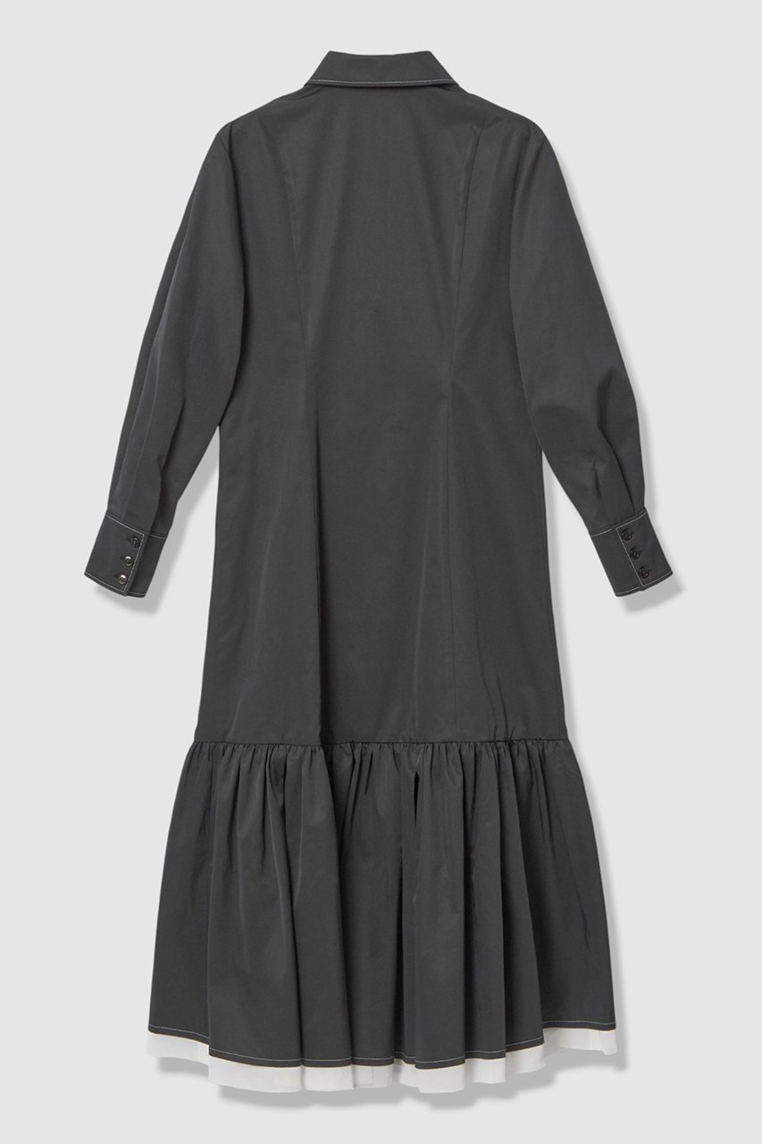 【アルアバイル/allureville】の【LOULOU WILLOUGHBY】メモリーツイルティアードシャツワンピース 人気、トレンドファッション・服の通販 founy(ファニー) ファッション Fashion レディースファッション Fashion for Women ワンピース Dresses シャツワンピース / 1枚で着映えコーデ Shirt Dresses チュニック Tunic Tops & Dresses オーガンジー Organza Fabric シャツワンピ Shirt Dress, Shirt One-Piece チュニック Tunic, Long Top ロング Long, Long-Length エレガント 上品 Elegant other-2|ID: prp329100004911746 ipo3291000000036807157