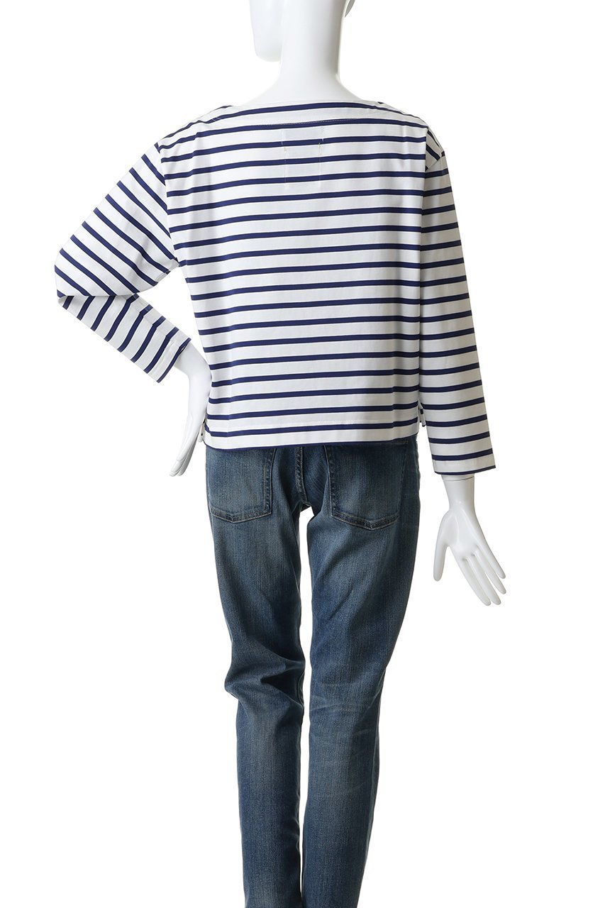 【ミュベール/MUVEIL】のレモンボーダープルオーバー 人気、トレンドファッション・服の通販 founy(ファニー) 　ファッション　Fashion　レディースファッション　Fashion for Women　トップス・カットソー　Cut & Sew Tops　シャツ・ブラウス・オフィスカジュアル　Elegant Blouses & Button-Ups　ロングTシャツ・Tシャツ　Longline T-Shirts & Tees　カジュアルプルオーバー・ニットトップス　Pullovers & Knit Tops / Casual Pullovers　カットソー・ベーシックTシャツ　Cut-and-Sewn Tops / Stretch Tees & Basics　シルバー　Silver, Metallic Silver　スパンコール　Sequins, Sequin Embellishment　スリーブ　Sleeve, Long Sleeve / Short Sleeve　ネオン　Neon, Neon Color　ロング　Long, Long-Length　定番　Standard, Basic Item　other-4|ID: prp329100004911753 ipo3291000000036807237