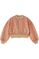 【ミュベール/MUVEIL】のフラワーフロッキープリントジップジャケット 人気、トレンドファッション・服の通販 founy(ファニー) ファッション Fashion レディースファッション Fashion for Women アウター Coat / Outerwear Collection レディースジャケット・軽アウター Jackets ブルゾンジャケット・スポーティアウター Blouson Jackets おすすめ Recommended / Our Picks オーガンジー Organza Fabric コンパクト Compact, Small Size ジャケット Jacket, Outerwear ブルゾン Blouson, Bomber Jacket ボトム Bottoms, Lower Wear ポケット Pocket, Pocket Detail エレガント 上品 Elegant |ID:prp329100004911755