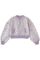 【ミュベール/MUVEIL】のフラワーフロッキープリントジップジャケット 人気、トレンドファッション・服の通販 founy(ファニー) ファッション Fashion レディースファッション Fashion for Women アウター Coat / Outerwear Collection レディースジャケット・軽アウター Jackets ブルゾンジャケット・スポーティアウター Blouson Jackets おすすめ Recommended / Our Picks オーガンジー Organza Fabric コンパクト Compact, Small Size ジャケット Jacket, Outerwear ブルゾン Blouson, Bomber Jacket ボトム Bottoms, Lower Wear ポケット Pocket, Pocket Detail エレガント 上品 Elegant thumbnail ライラック|ID: prp329100004911755 ipo3291000000036807263