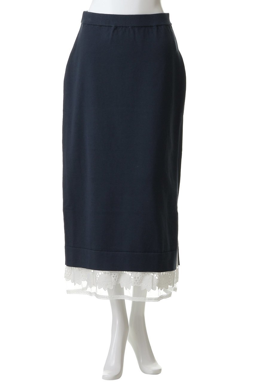 【ミュベール/MUVEIL】のスキッパーポロセットアップニット 人気、トレンドファッション・服の通販 founy(ファニー) 　ファッション　Fashion　レディースファッション　Fashion for Women　トップス・カットソー　Cut & Sew Tops　ニット　Knit Tops & Sweaters　カジュアルプルオーバー・ニットトップス　Pullovers & Knit Tops / Casual Pullovers　なめらか　Smooth, Silky Texture　シルク　Silk, 100% Silk　セットアップ　Set-Up, Coordinated Outfit　フィット　Fit, Slim Fit　フラワー　Flower, Floral　ボックス　Boxy, Box Shape　モチーフ　Motif, Design Theme　レース　Lace, Lace Fabric　other-7|ID: prp329100004911760 ipo3291000000036807303