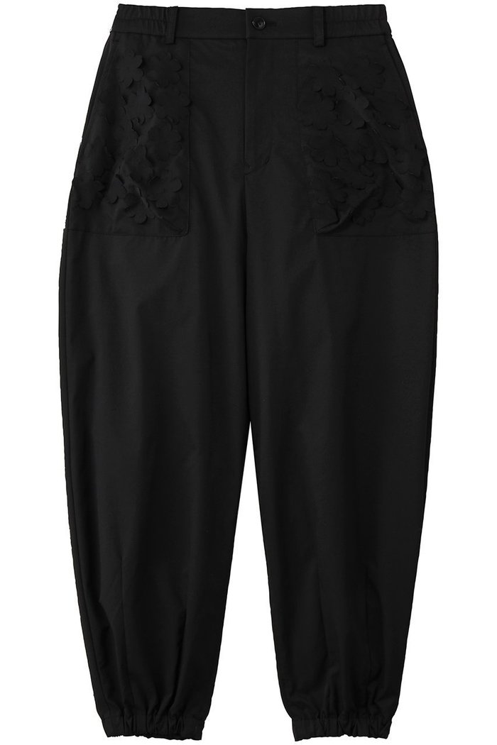 【ミュベール/MUVEIL】のフラワーパラシュートパンツ インテリア・キッズ・メンズ・レディースファッション・服の通販 founy(ファウニー) https://founy.com/ ファッション Fashion レディースファッション Fashion for Women パンツ Pants & Trousers ギャザー Gathered, Ruffled シンプル Simple, Minimal ツイル Twist, Twisted Detail ポケット Pocket, Pocket Detail 再入荷 Restock / Back in Stock |ID: prp329100004911765 ipo3291000000036807331