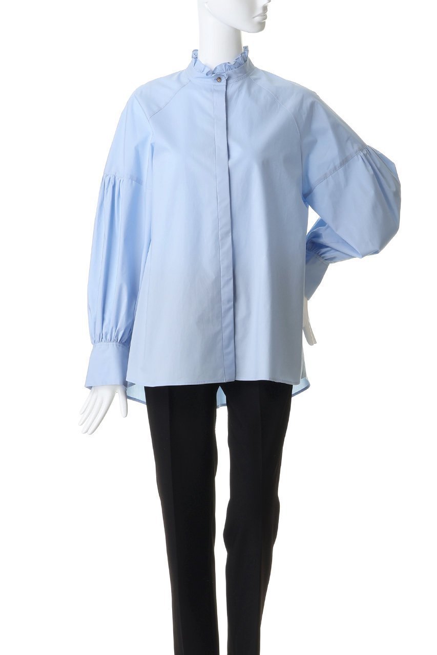 【ジェイドット/j.】のタイプライター スタンドフリルブラウス 人気、トレンドファッション・服の通販 founy(ファニー) ファッション Fashion レディースファッション Fashion for Women トップス・カットソー Cut & Sew Tops シャツ・ブラウス・オフィスカジュアル Elegant Blouses & Button-Ups インナー Innerwear カフス Cuff Design ジャケット Jacket, Outerwear スリーブ Sleeve, Long Sleeve / Short Sleeve タイプライター Typewriter Fabric, Crisp Cotton フリル Frill, Ruffle ロング Long, Long-Length エレガント 上品 Elegant other-2|ID: prp329100004911797 ipo3291000000036807668