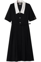 【エムダブリュー/MW】のバックサテン カラー ドレス ブラック|ID: prp329100004911820 ipo3291000000036807854