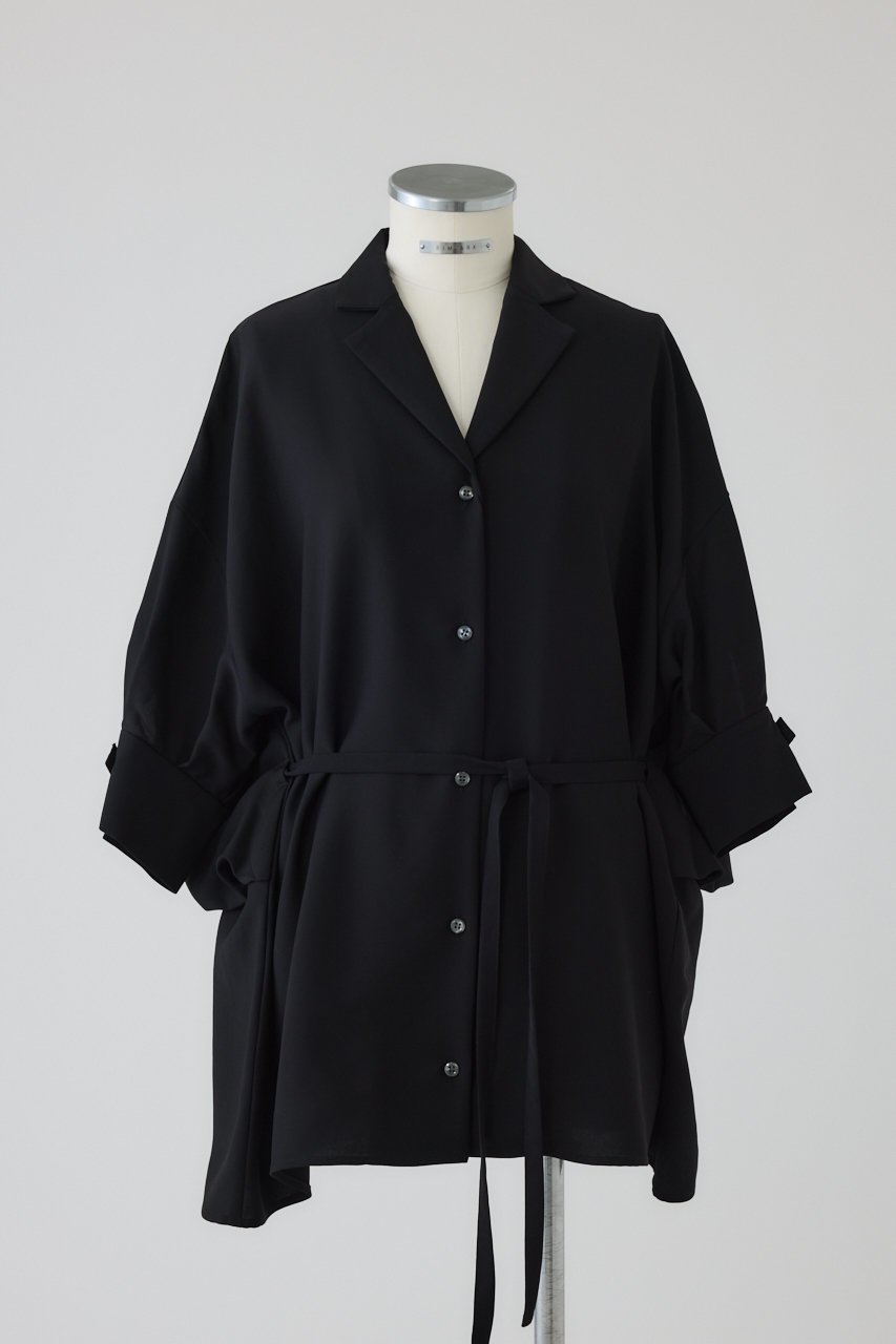 【リムアーク/RIM.ARK】のBack balloon JK like SH/シャツ 人気、トレンドファッション・服の通販 founy(ファニー) ファッション Fashion レディースファッション Fashion for Women トップス・カットソー Cut & Sew Tops シャツ・ブラウス・オフィスカジュアル Elegant Blouses & Button-Ups ジャケット Jacket, Outerwear スリーブ Sleeve, Long Sleeve / Short Sleeve バルーン Balloon, Balloon Silhouette ロング Long, Long-Length エレガント 上品 Elegant other-1|ID: prp329100004911853 ipo3291000000036808136