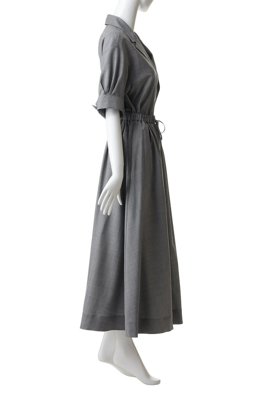 【エブール/ebure】のドライトロピカル テーラードカラーワンピース 人気、トレンドファッション・服の通販 founy(ファニー) 　ファッション　Fashion　レディースファッション　Fashion for Women　ワンピース　Dresses　チュニック　Tunic Tops & Dresses　カフス　Cuff Design　チュニック　Tunic, Long Top　テーラード　Tailored, Tailored Fit　ポケット　Pocket, Pocket Detail　other-3|ID: prp329100004911862 ipo3291000000036808216