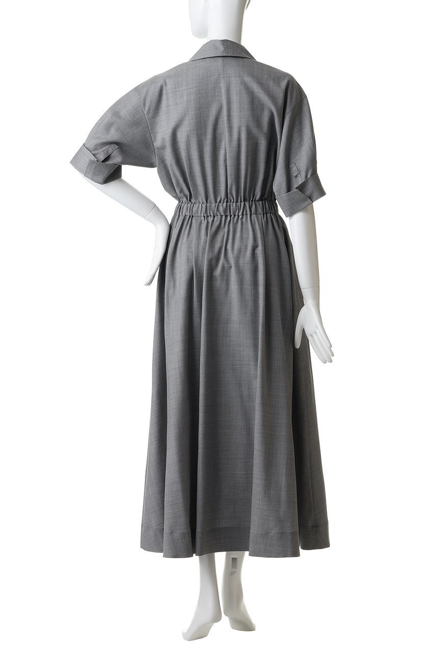 【エブール/ebure】のドライトロピカル テーラードカラーワンピース 人気、トレンドファッション・服の通販 founy(ファニー) 　ファッション　Fashion　レディースファッション　Fashion for Women　ワンピース　Dresses　チュニック　Tunic Tops & Dresses　カフス　Cuff Design　チュニック　Tunic, Long Top　テーラード　Tailored, Tailored Fit　ポケット　Pocket, Pocket Detail　other-4|ID: prp329100004911862 ipo3291000000036808219