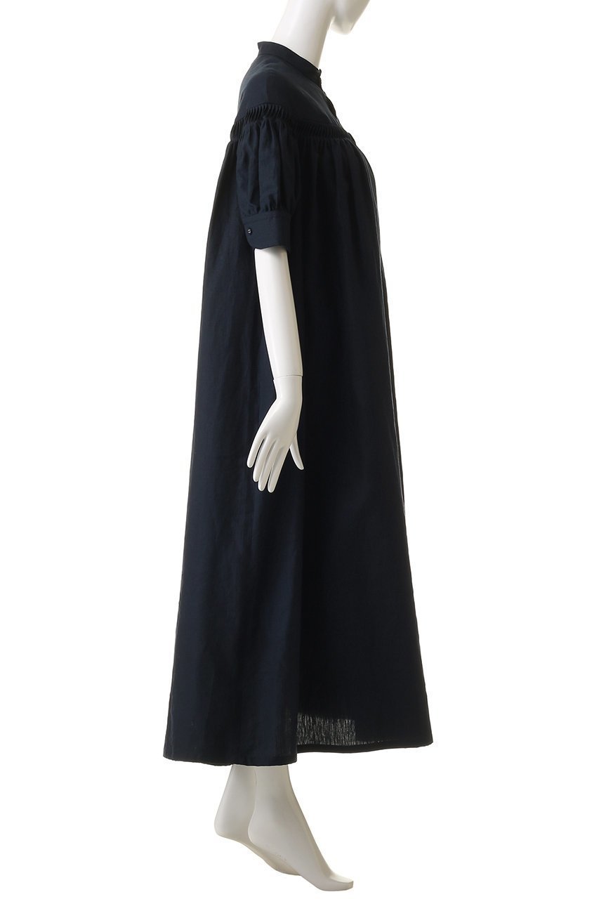 【サイ サイベーシックス/Scye SCYE BASICS】の60/1 Linen Cambric タックド ドレス 人気、トレンドファッション・服の通販 founy(ファニー) 　ファッション　Fashion　レディースファッション　Fashion for Women　ワンピース　Dresses　フォーマル・パーティードレス・結婚式用ドレス　Elegant & Casual Dresses　チュニック　Tunic Tops & Dresses　シューズ　Shoes, Footwear　チュニック　Tunic, Long Top　ドレス　Dress, One-Piece　リネン　Linen, Linen Fabric　ロング　Long, Long-Length　エレガント 上品　Elegant　other-3|ID: prp329100004911869 ipo3291000000036808276