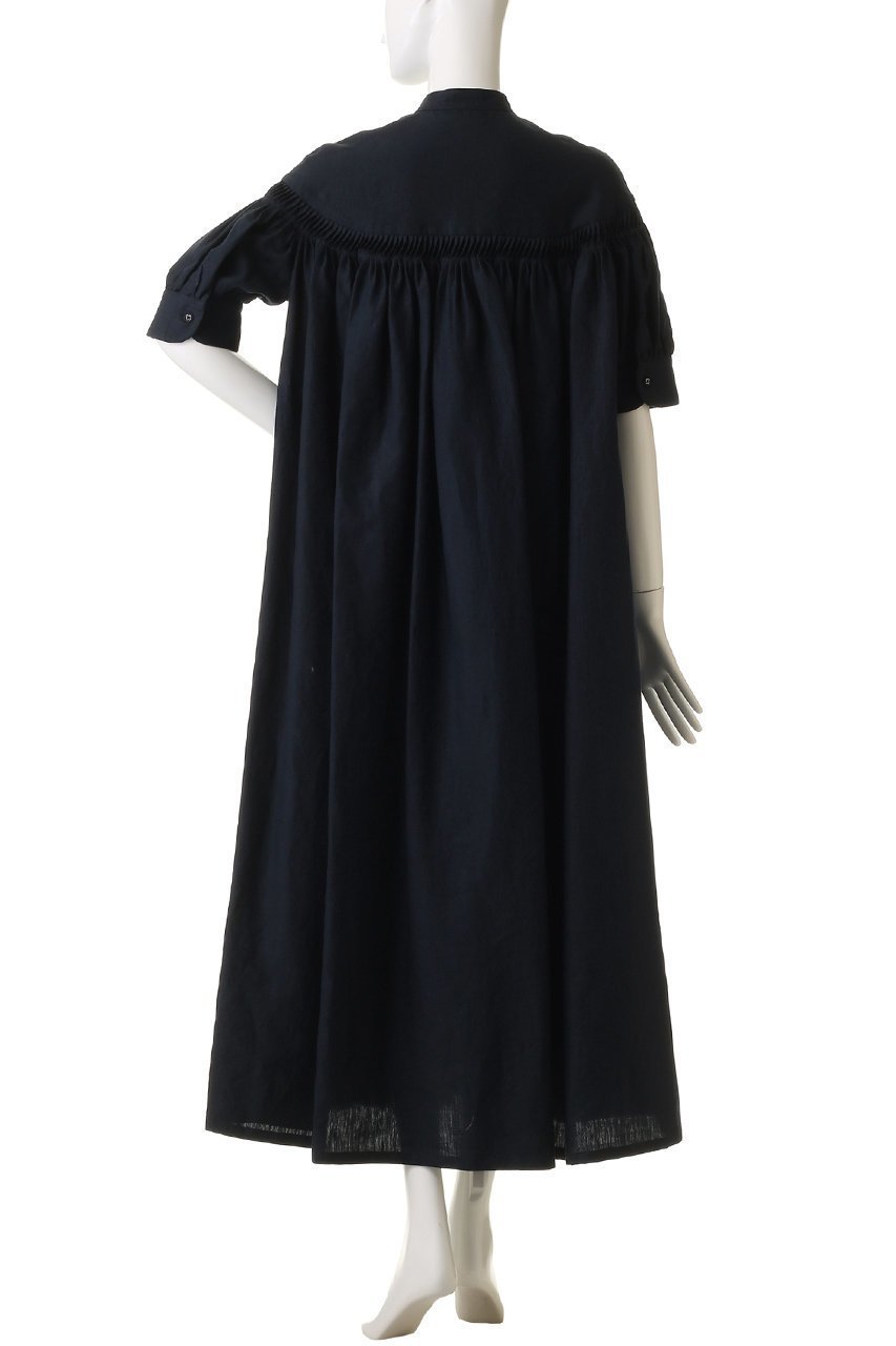 【サイ サイベーシックス/Scye SCYE BASICS】の60/1 Linen Cambric タックド ドレス 人気、トレンドファッション・服の通販 founy(ファニー) 　ファッション　Fashion　レディースファッション　Fashion for Women　ワンピース　Dresses　フォーマル・パーティードレス・結婚式用ドレス　Elegant & Casual Dresses　チュニック　Tunic Tops & Dresses　シューズ　Shoes, Footwear　チュニック　Tunic, Long Top　ドレス　Dress, One-Piece　リネン　Linen, Linen Fabric　ロング　Long, Long-Length　エレガント 上品　Elegant　other-4|ID: prp329100004911869 ipo3291000000036808279