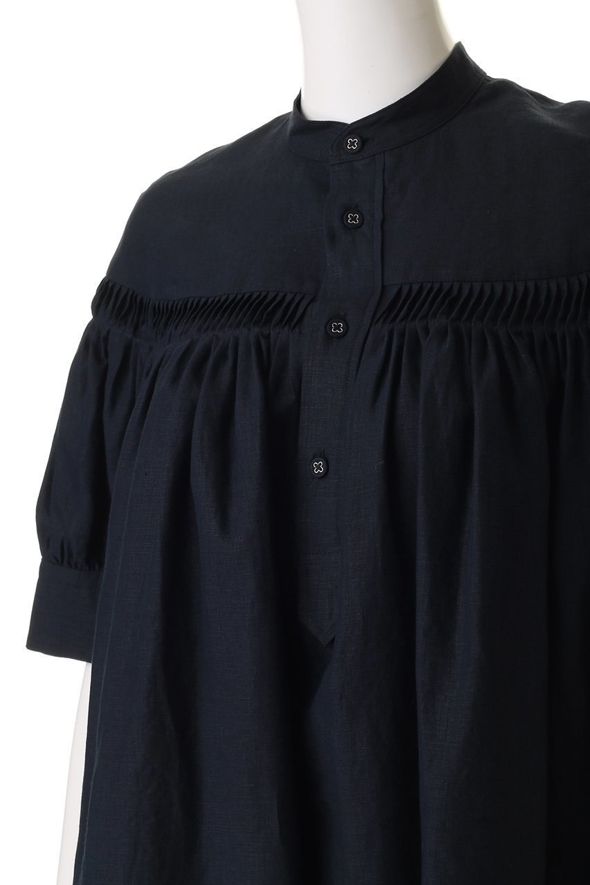 【サイ サイベーシックス/Scye SCYE BASICS】の60/1 Linen Cambric タックド ドレス 人気、トレンドファッション・服の通販 founy(ファニー) 　ファッション　Fashion　レディースファッション　Fashion for Women　ワンピース　Dresses　フォーマル・パーティードレス・結婚式用ドレス　Elegant & Casual Dresses　チュニック　Tunic Tops & Dresses　シューズ　Shoes, Footwear　チュニック　Tunic, Long Top　ドレス　Dress, One-Piece　リネン　Linen, Linen Fabric　ロング　Long, Long-Length　エレガント 上品　Elegant　other-5|ID: prp329100004911869 ipo3291000000036808281