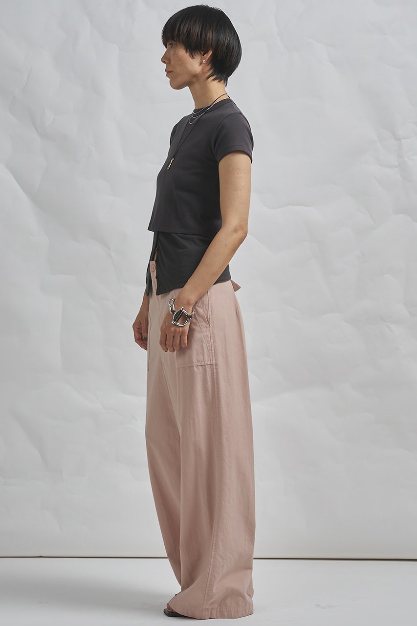 【ウィムガゼット/Whim Gazette】の【GEMINI】製品染めパンツ 人気、トレンドファッション・服の通販 founy(ファニー) 　ファッション　Fashion　レディースファッション　Fashion for Women　パンツ　Pants & Trousers　おすすめ　Recommended / Our Picks　オックス　Oxford Fabric　ストリング　String, Drawstring　セットアップ　Set-Up, Coordinated Outfit　ワイド　Wide, Wide Fit　ヴィンテージ　Vintage Style　other-3|ID: prp329100004911878 ipo3291000000036808333