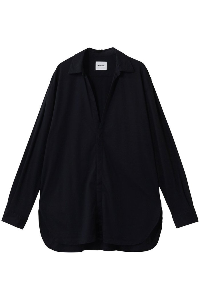 【コロン/:colon / MEN】の【MEN】Cotton Smooth スキッパーシャツ インテリア・キッズ・メンズ・レディースファッション・服の通販 founy(ファウニー) https://founy.com/ ファッション Fashion メンズファッション Fashion for Men なめらか Smooth, Silky Texture スキッパー Skipper, Open Collar スリーブ Sleeve, Long Sleeve / Short Sleeve ロング Long, Long-Length |ID: prp329100004911882 ipo3291000000036808372