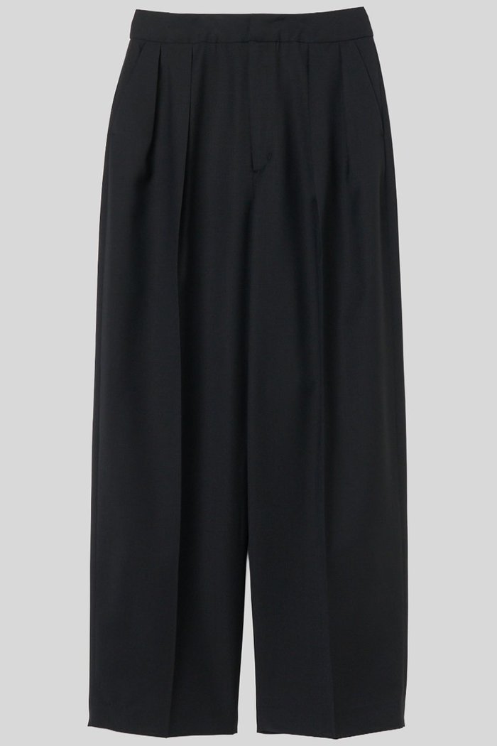 【イロット/IIROT】のTetoron Wool tropical タックパンツ インテリア・キッズ・メンズ・レディースファッション・服の通販 founy(ファニー) https://founy.com/ ファッション Fashion レディースファッション Fashion for Women パンツ Pants & Trousers シューズ Shoes, Footwear バランス Balance, Style Balance フォルム Silhouette, Form リラックス Relax, Relaxed Fit 夏 Summer |ID: prp329100004911892 ipo3291000000036808442