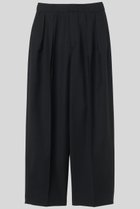 【イロット/IIROT】のTetoron Wool tropical タックパンツ 人気、トレンドファッション・服の通販 founy(ファニー) ファッション Fashion レディースファッション Fashion for Women パンツ Pants & Trousers シューズ Shoes, Footwear バランス Balance, Style Balance フォルム Silhouette, Form リラックス Relax, Relaxed Fit 夏 Summer thumbnail ブラック|ID: prp329100004911892 ipo3291000000036808445