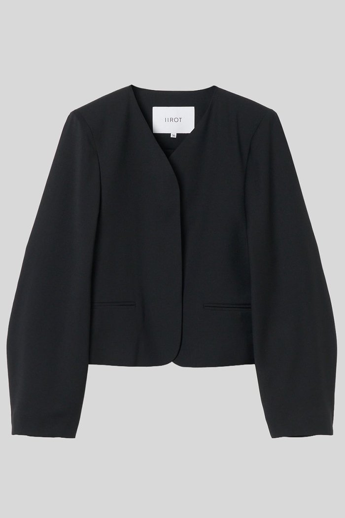 【イロット/IIROT】のTetoron Wool tropical ジャケット インテリア・キッズ・メンズ・レディースファッション・服の通販 founy(ファニー) https://founy.com/ ファッション Fashion レディースファッション Fashion for Women アウター Coat / Outerwear Collection レディースジャケット・軽アウター Jackets コンパクト Compact, Small Size ジャケット Jacket, Outerwear スリーブ Sleeve, Long Sleeve / Short Sleeve フォルム Silhouette, Form リラックス Relax, Relaxed Fit 夏 Summer |ID: prp329100004911896 ipo3291000000036808467