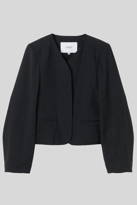 【イロット/IIROT】のTetoron Wool tropical ジャケット 人気、トレンドファッション・服の通販 founy(ファニー) ファッション Fashion レディースファッション Fashion for Women アウター Coat / Outerwear Collection レディースジャケット・軽アウター Jackets コンパクト Compact, Small Size ジャケット Jacket, Outerwear スリーブ Sleeve, Long Sleeve / Short Sleeve フォルム Silhouette, Form リラックス Relax, Relaxed Fit 夏 Summer |ID:prp329100004911896