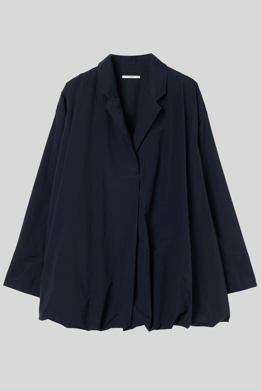 【イロット/IIROT】のcotton lawn ブラウス インテリア・キッズ・メンズ・レディースファッション・服の通販 founy(ファニー) 　ファッション　Fashion　レディースファッション　Fashion for Women　トップス・カットソー　Cut & Sew Tops　シャツ・ブラウス・オフィスカジュアル　Elegant Blouses & Button-Ups　エアリー　Airy Texture　スリーブ　Sleeve, Long Sleeve / Short Sleeve　バルーン　Balloon, Balloon Silhouette　パターン　Pattern, Design Print　フォルム　Silhouette, Form　ボトム　Bottoms, Lower Wear　ロング　Long, Long-Length　ワイド　Wide, Wide Fit　ネイビー|ID: prp329100004911901 ipo3291000000036808498