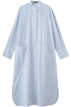 【アンクレイヴ/uncrave】 コットンクロスストライプ シャツワンピース人気、トレンドファッション・服の通販 founy(ファニー) ファッション Fashion レディースファッション Fashion for Women ワンピース Dresses シャツワンピース / 1枚で着映えコーデ Shirt Dresses チュニック Tunic Tops & Dresses おすすめ Recommended / Our Picks ストライプ Stripe, Striped Pattern ストレート Straight, Straight Cut スリット Slit, Slit Detail チュニック Tunic, Long Top ドレス Dress, One-Piece ロング Long, Long-Length 無地 Plain, Solid Color |ID:prp329100004911911