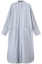 【アンクレイヴ/uncrave】のコットンクロスストライプ シャツワンピース 人気、トレンドファッション・服の通販 founy(ファニー) ファッション Fashion レディースファッション Fashion for Women ワンピース Dresses シャツワンピース / 1枚で着映えコーデ Shirt Dresses チュニック Tunic Tops & Dresses おすすめ Recommended / Our Picks ストライプ Stripe, Striped Pattern ストレート Straight, Straight Cut スリット Slit, Slit Detail チュニック Tunic, Long Top ドレス Dress, One-Piece ロング Long, Long-Length 無地 Plain, Solid Color thumbnail ネイビーストライプ|ID: prp329100004911911 ipo3291000000036808567