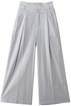 【アンクレイヴ/uncrave】のコットンクロスストライプ ワイドトラウザー 人気、トレンドファッション・服の通販 founy(ファニー) ファッション Fashion レディースファッション Fashion for Women パンツ Pants & Trousers ストライプ Stripe, Striped Pattern フロント Front, Front Design ベーシック Basic, Essential 無地 Plain, Solid Color thumbnail ネイビーストライプ|ID: prp329100004911915 ipo3291000000036808598