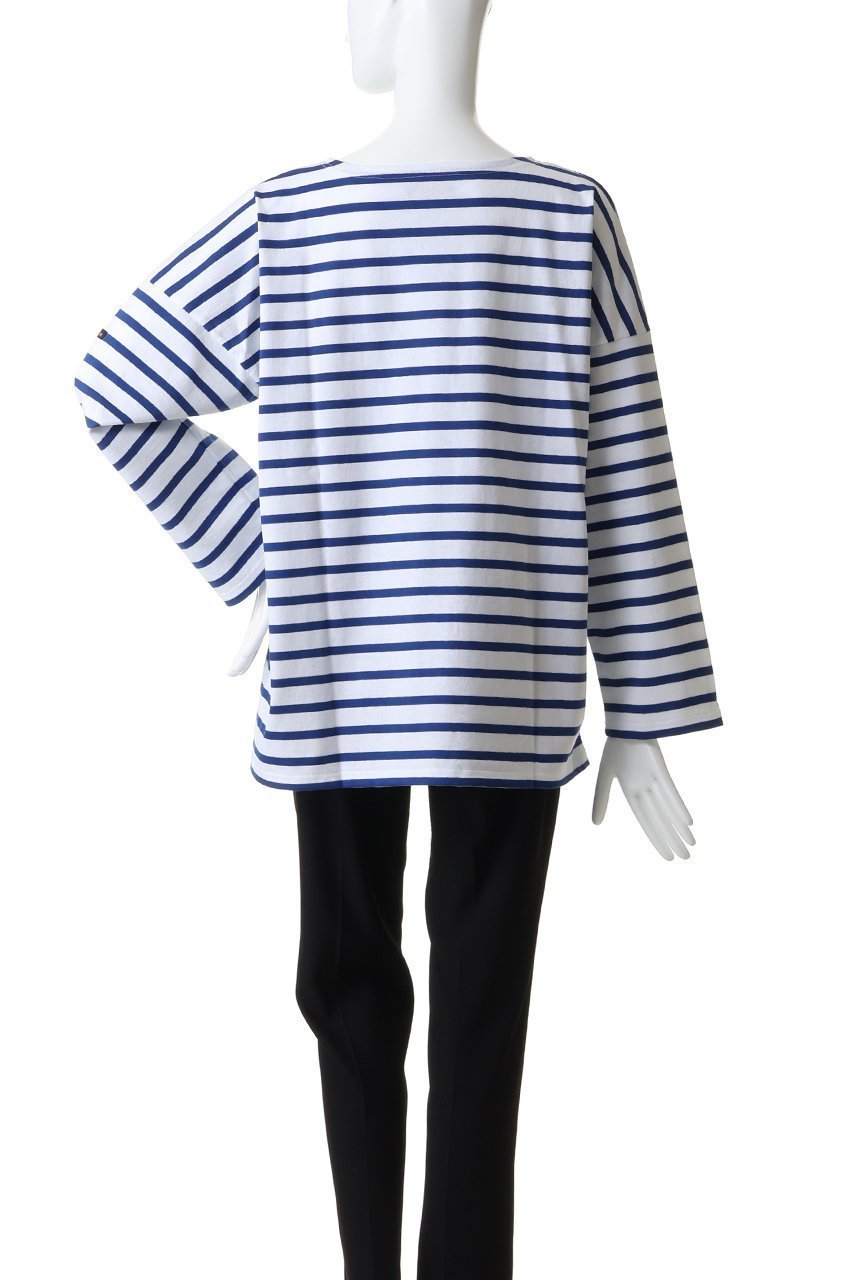 【エリオポール/heliopole】の【Le Minor】AMIE カットソー 人気、トレンドファッション・服の通販 founy(ファニー) 　ファッション　Fashion　レディースファッション　Fashion for Women　トップス・カットソー　Cut & Sew Tops　シャツ・ブラウス・オフィスカジュアル　Elegant Blouses & Button-Ups　ロングTシャツ・Tシャツ　Longline T-Shirts & Tees　カットソー・ベーシックTシャツ　Cut-and-Sewn Tops / Stretch Tees & Basics　カットソー　Cut and Sewn Top　ショート　Short, Short Length　スリーブ　Sleeve, Long Sleeve / Short Sleeve　フランス　France, French　ボーダー　Border, Stripe　夏　Summer　春　Spring　S/S・春夏　SS, Spring/Summer, Warm Season　長袖　Long Sleeve, Full Sleeve　other-4|ID: prp329100004911950 ipo3291000000036808857